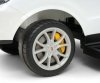 Jeździk z rączka Porsche Cayenne White biały